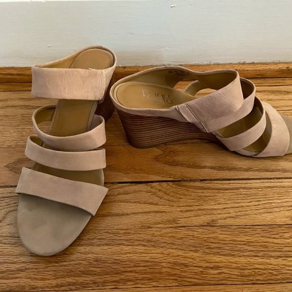 Franco Sarto strappy wedge - Picture 1 of 3
